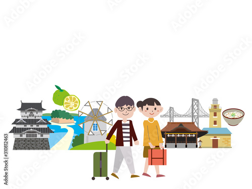 香川県　観光　旅行　スポット