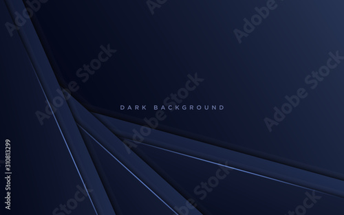 Luxurious dark navy background.