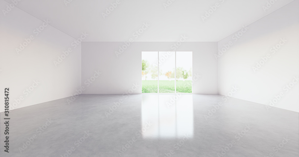 3d empty room Stock Illustration | Adobe Stock