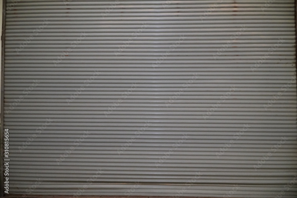 background of the sliding and dirty steel sliding door is closed. background of the sliding and dirty steel sliding door is closed.