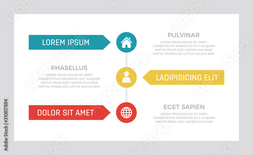 Set of turquoise and red, yellow elements for info graphic presentation slides with charts, graphs, timeline, steps, arrows, number options.