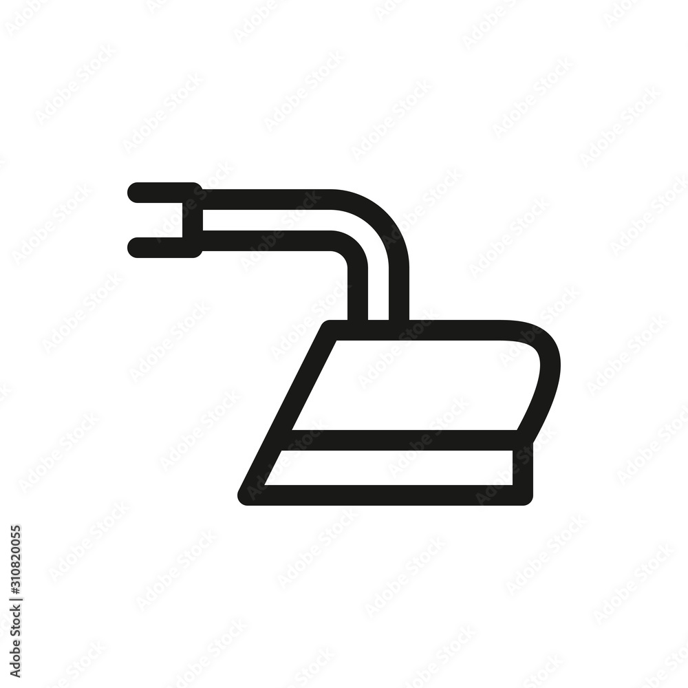Plow isolated icon, mini tractor plow, agricultural equipment linear vector icon Plow isolated icon, mini tractor plow, agricultural equipment linear vector icon