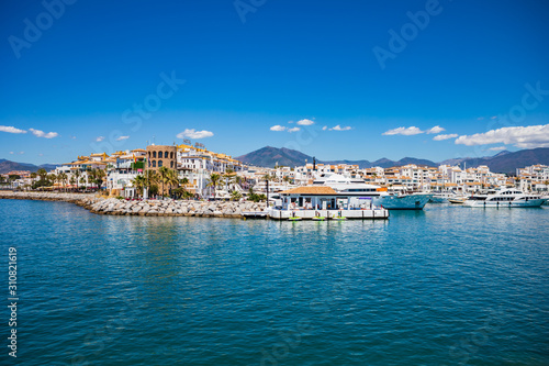 Puerto Banus near Marbella on the Costa del Sol © Val Thoermer