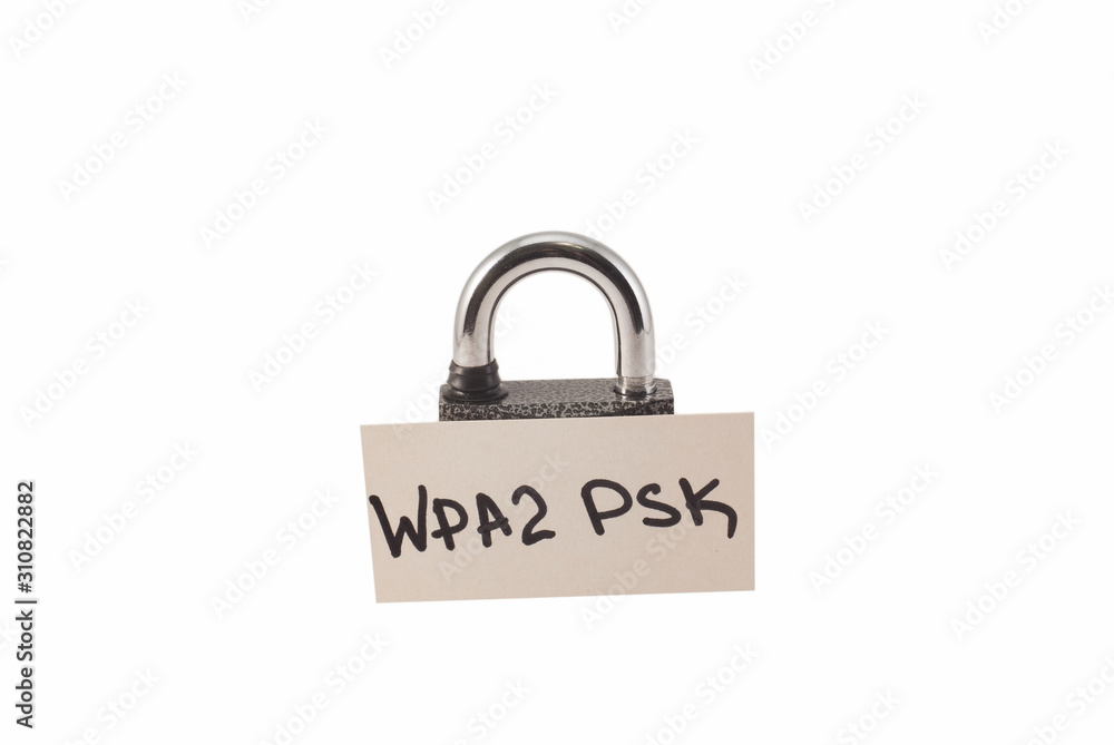 padlock on a white background. The lock is locked. The chain is metal. padlock on a white background. The lock is locked. The chain is metal.