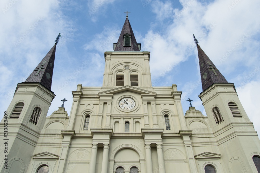 St. Louis Cathedral, new orleans church jackson square St. Louis Cathedral, new orleans church jackson square