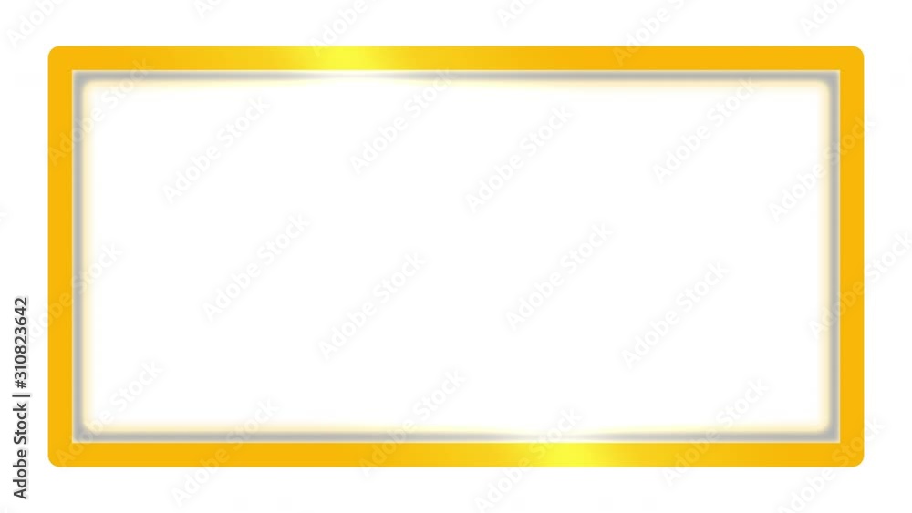 Orange Rectangle Clean Animated Border Frame For Titles And Images The Second Half Of Clip Is Seamless Loop Orange Rectangle Clean Animated Border Frame For Titles And Images The Second Half Of Clip Is Seamless Loop