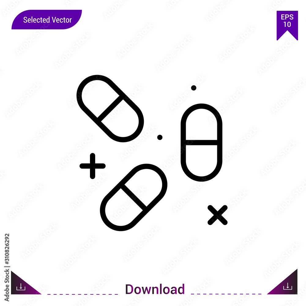 pill medical icon vector . Best modern, simple, isolated, application ,medical icons, logo, flat icon for website design or mobile applications, UI / UX design vector format pill medical icon vector . Best modern, simple, isolated, application ,medical icons, logo, flat icon for website design or mobile applications, UI / UX design vector format