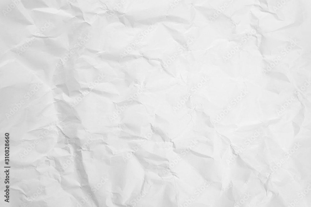 White crumpled paper texture background. White crumpled paper texture background.