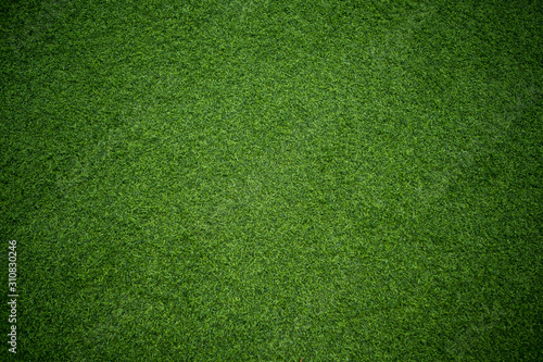 green grass background, football field