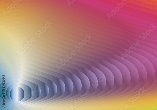 rainbow pastel wavey abstract pattern