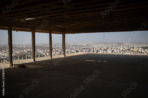View of Ramallah from the Royal Palace  Tell el-Ful