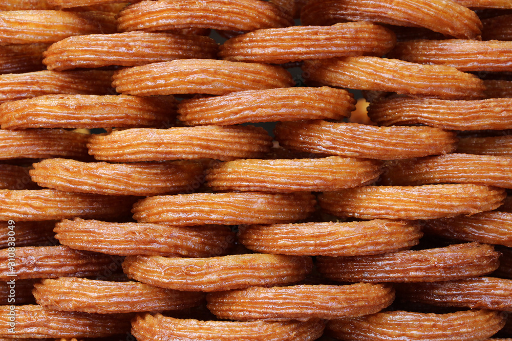 A traditional Turkish dessert. Ring Dessert A traditional Turkish dessert. Ring Dessert