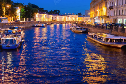 Night Saint Petersburg, boa...