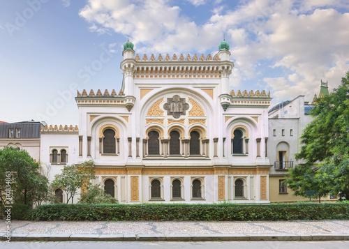 Photography Spanish Synagogue. Prague, Czech Republic.