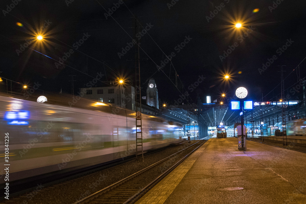 Helsinki at night