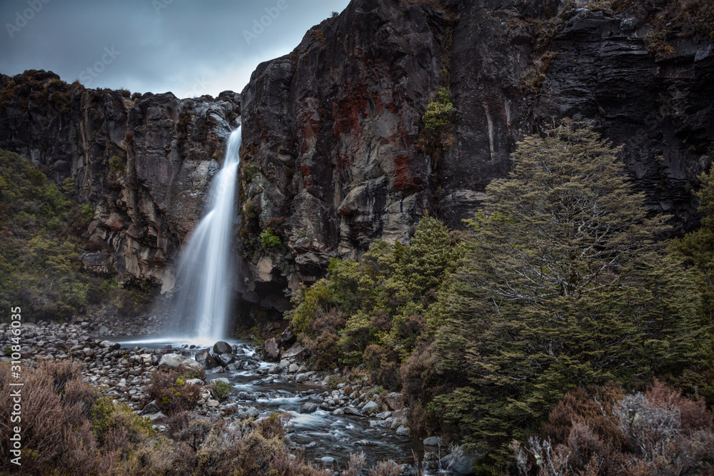 Taranaki Falls, Tongariro National Park, New Zealand