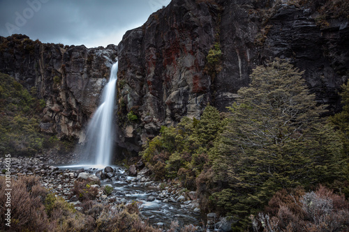 Taranaki Falls, Tongariro National Park, New Zealand © Goose