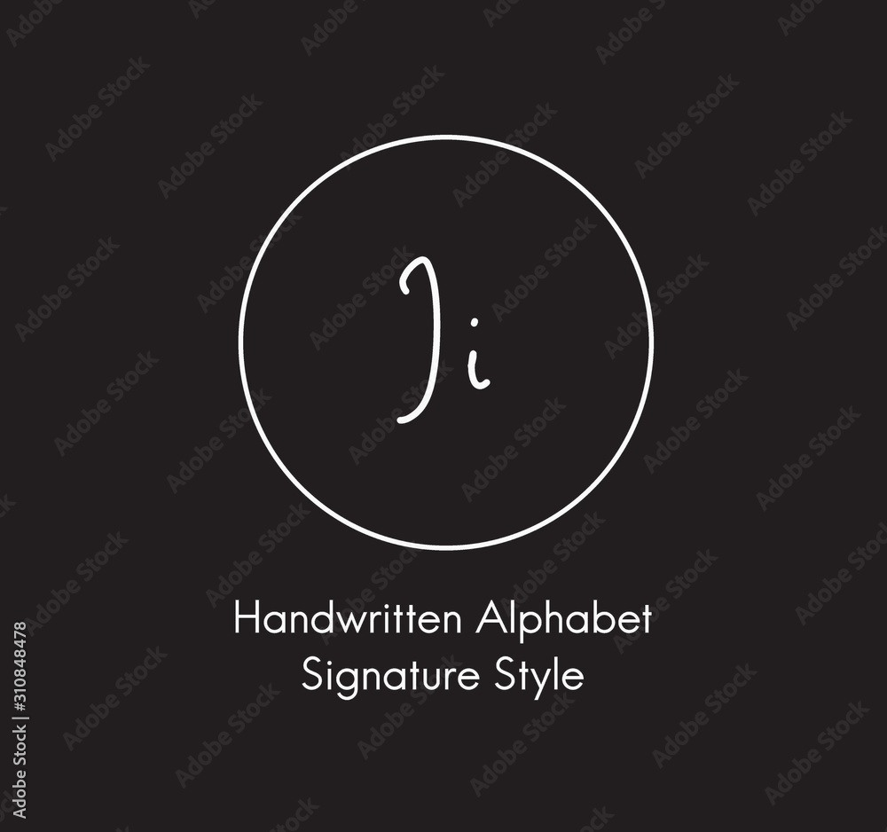 Signature Alphabet Letter Handwritten Calligraphy Signature Alphabet Letter Handwritten Calligraphy