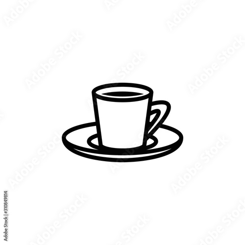 Espresso cup vector