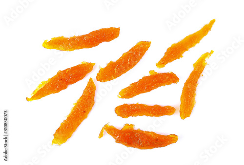 mango paste on white background