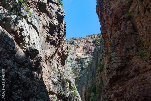 Vista del canyon di Bidda Mores