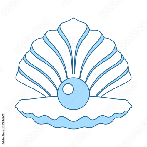 Open Seashell Icon