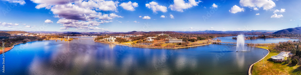 D ACT Lake Fount 2 bridges Pan