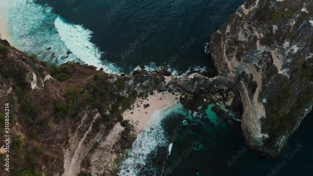 View of a beautiful Daimond Bay, Nusa Penida island, Indonesia View of a beautiful Daimond Bay, Nusa Penida island, Indonesia