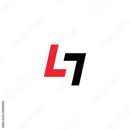 S and L letter vector logo design