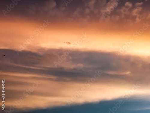 sky with clouds © Abdul