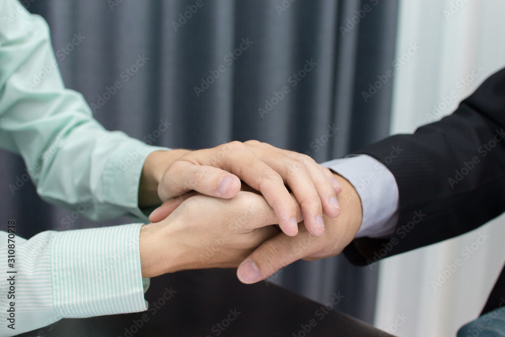 business man shaking hands during a meeting in the office, success, dealing, greeting and partner concept. business man shaking hands during a meeting in the office, success, dealing, greeting and partner concept.
