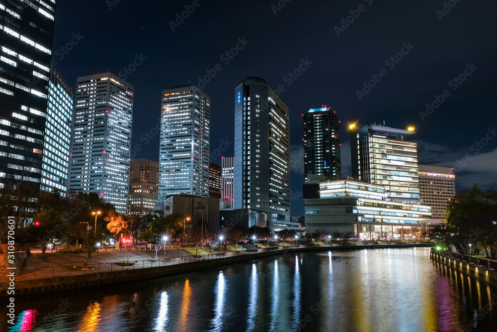 大阪ビジネスパーク 夜景