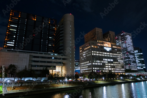 大阪ビジネスパーク 夜景