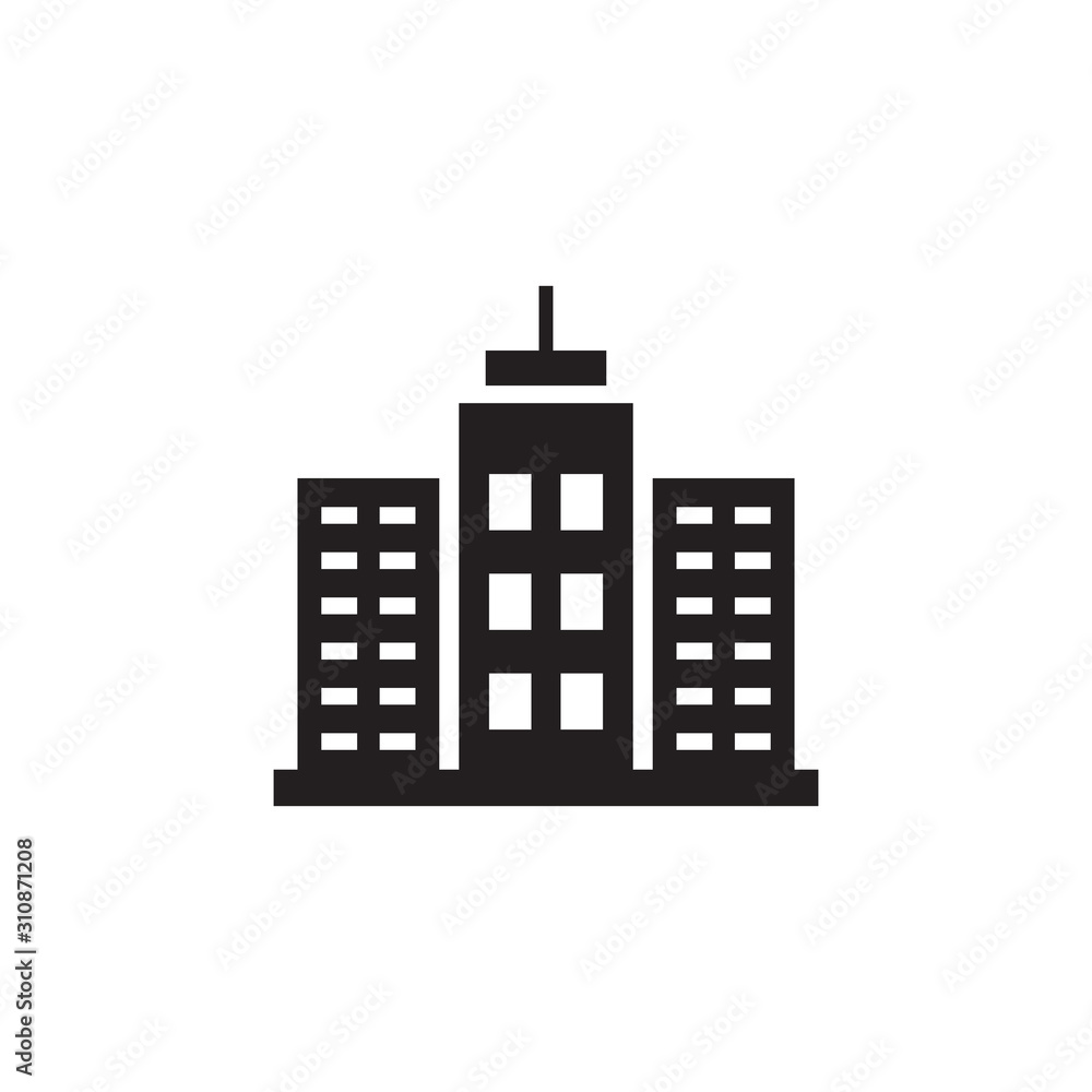 Building icon symbol vector illustration