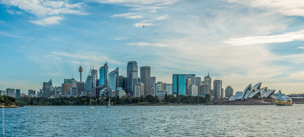 Naklejka premium Sydney Skyline