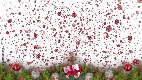 Transition with Christmas Gifts. Animated background with gifts for Valentine's dayHappy Valentine's Day. photo