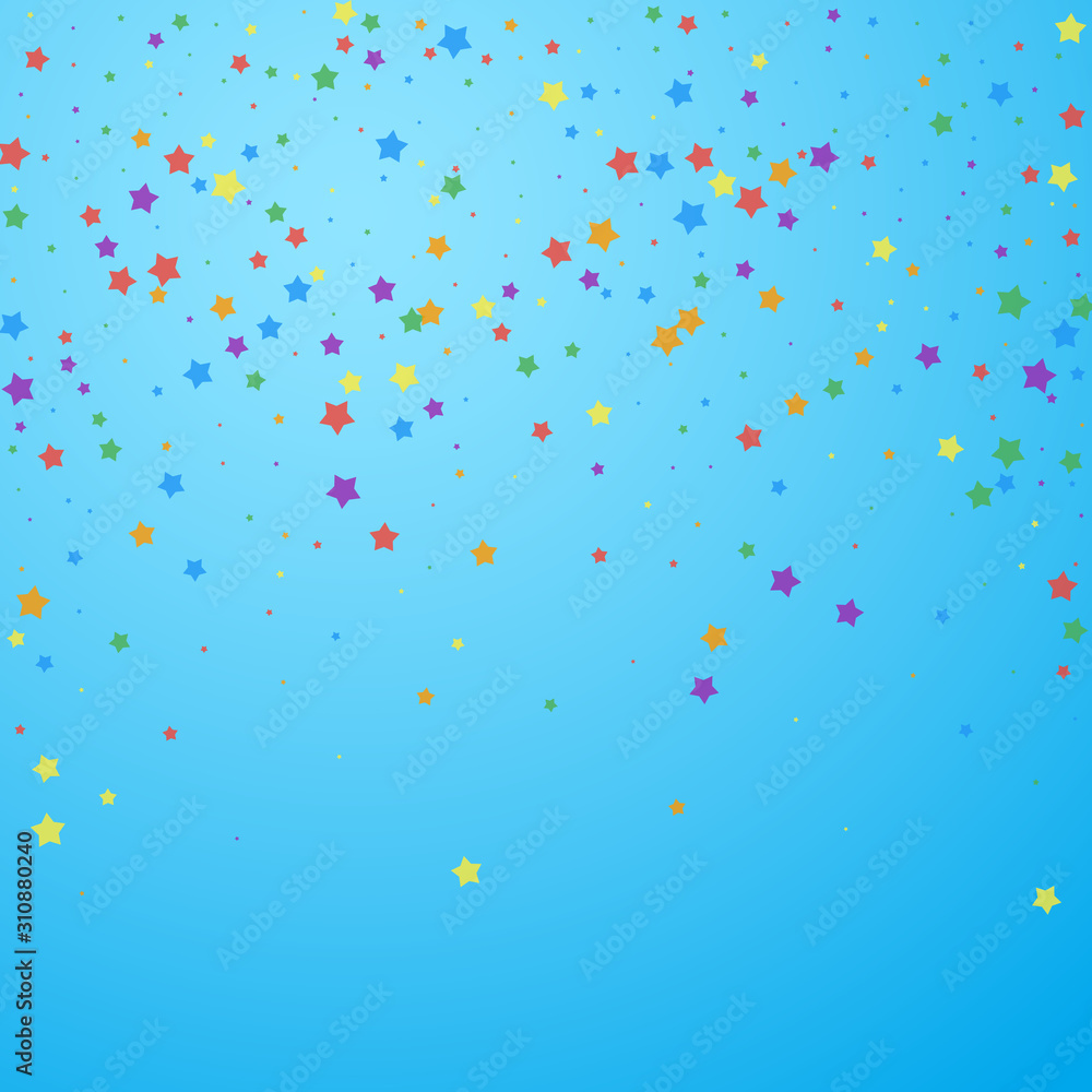Festive confetti. Celebration stars. Joyous stars Festive confetti. Celebration stars. Joyous stars