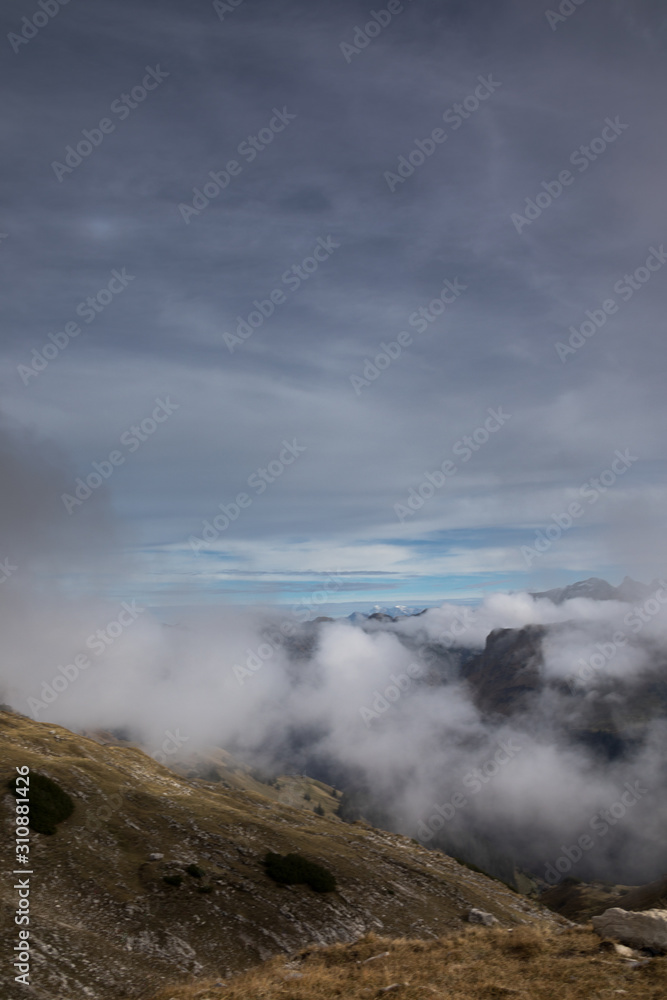 Die Allgäuer Alpen vom Nebelhorn Die Allgäuer Alpen vom Nebelhorn