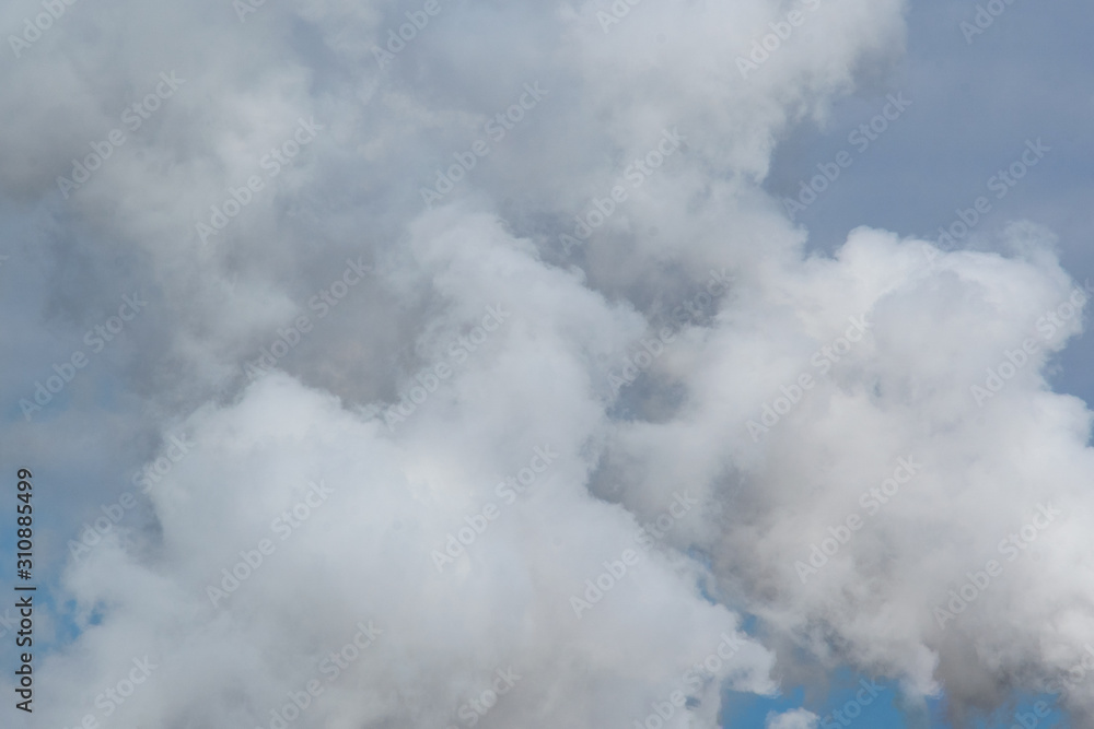 Abstract black dust explosion on white background,Bomb smoke background.