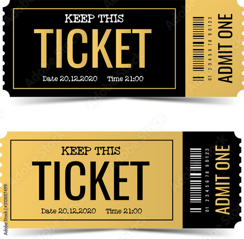 Golden Ticket templates	