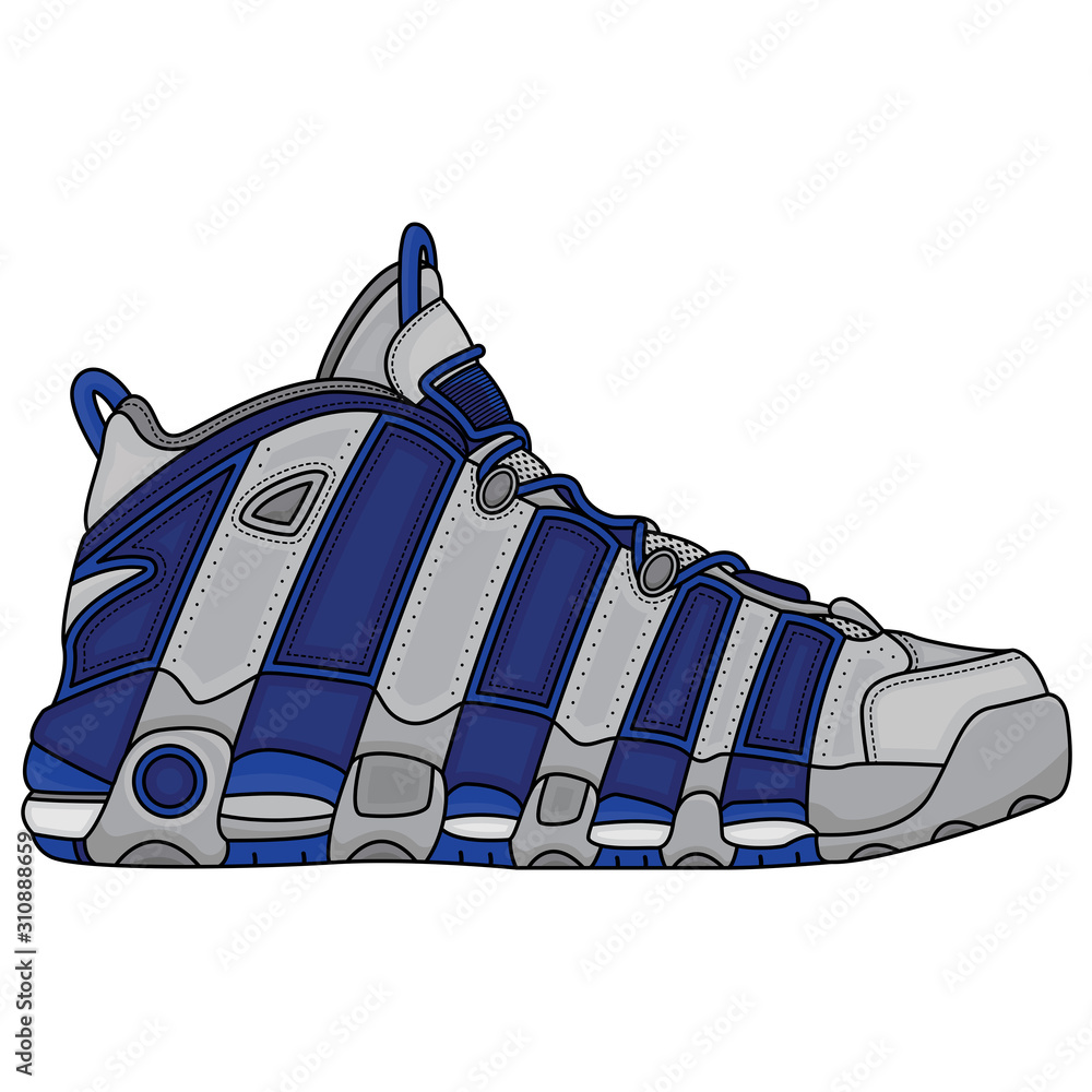 basketball shoes vector design Stock Vector Adobe Stock