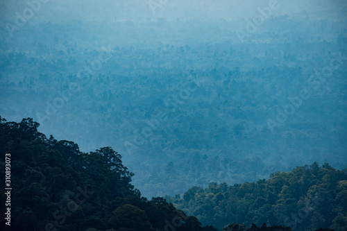 beautiful landscape in Champasak Province, Laos