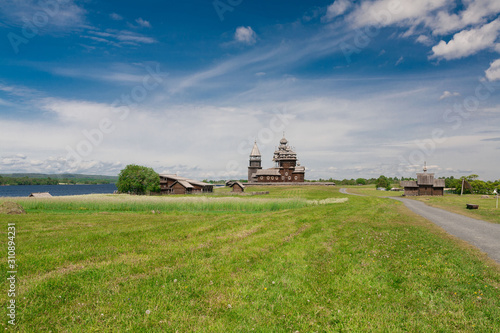 Kizhi. Monastery landscape