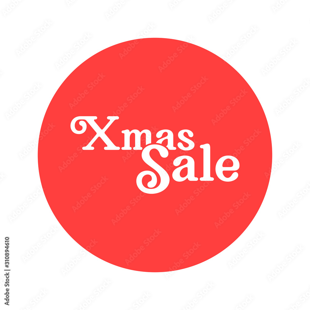 Christmas sale promotion badge. Xmas gift season promo banner. Christmas sale promotion badge. Xmas gift season promo banner.