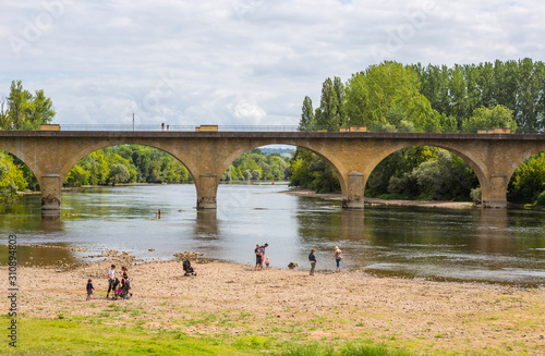 Dordogne and Vezere at Limeuil photo