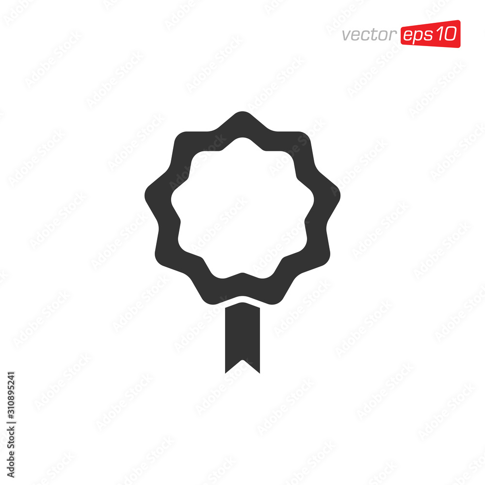 Rosette Medals Icon Design Vector Rosette Medals Icon Design Vector