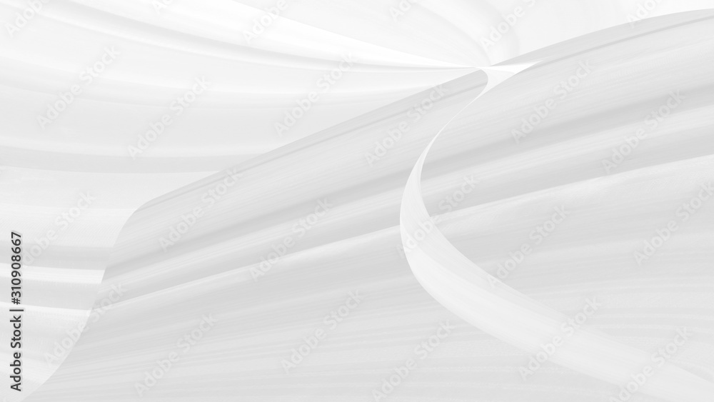 Smooth soft fabric abstract white curve decorative. Textile modern style background. Smooth soft fabric abstract white curve decorative. Textile modern style background.