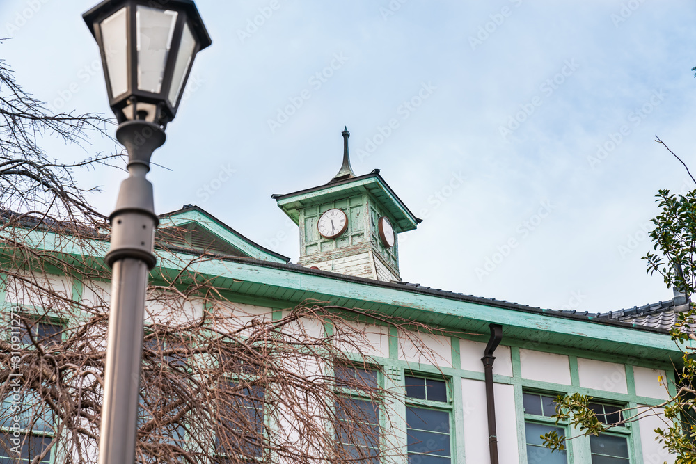 栃木の街並み 栃木市役所別館(旧栃木町役場) Stock Photo Adobe Stock