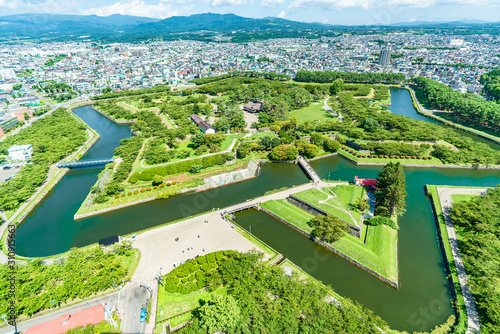 北海道の夏 函館 特別史跡 五稜郭跡