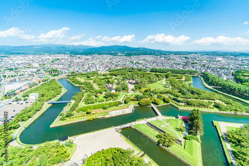 北海道の夏 函館 特別史跡 五稜郭跡